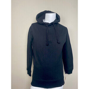 Basik By Rd Style Men's Hoodie With Side Zipper In Black Size S
